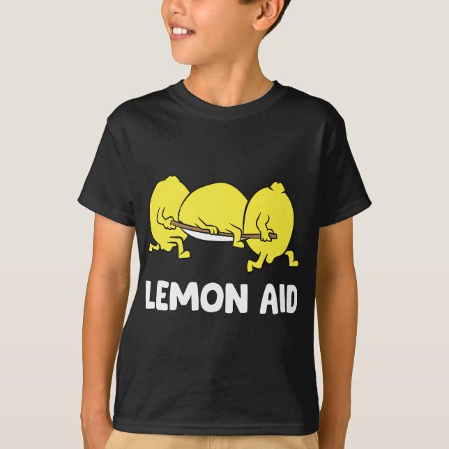 Lemon Aid Funny Lemonade Funny Lemons T-Shirt (Vorderseite)