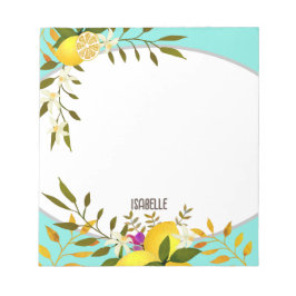 Lemon Aqua Notizblock