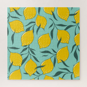 Lemon Art Fashion Abstrakt Nahtlos