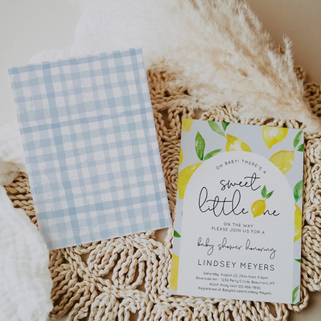 Lemon Baby Shower Einladung | Zitrusdusche (Von Creator hochgeladen)