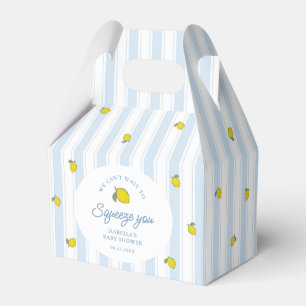 Lemon Baby Shower Geschlechtsneutral Geschenkschachtel