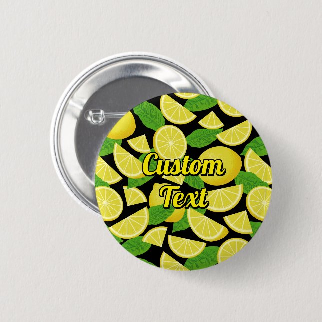 Lemon Background Button (Vorne & Hinten)