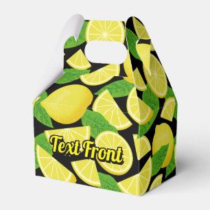 Lemon Background Geschenkschachtel