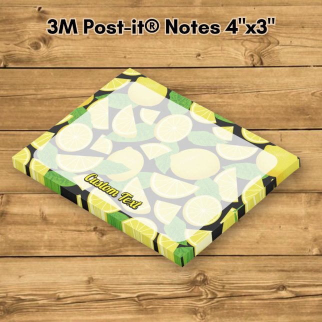 Lemon Background Post-it Klebezettel (Von Creator hochgeladen)