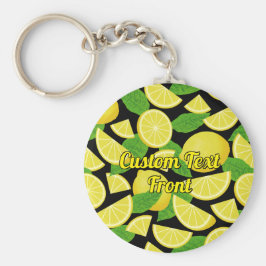 Lemon Background Schlüsselanhänger