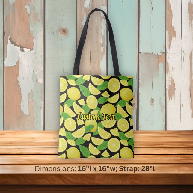 Lemon Background Tasche (Von Creator hochgeladen)