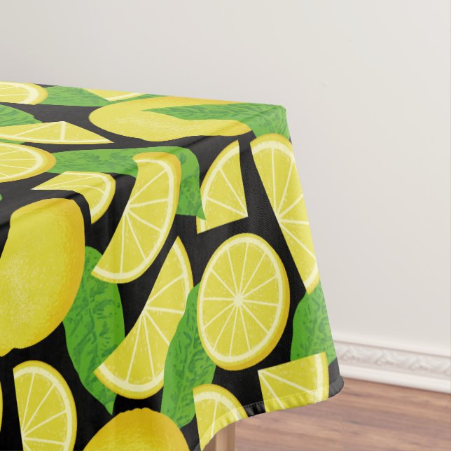 Lemon Background Tischdecke (Beispiel)