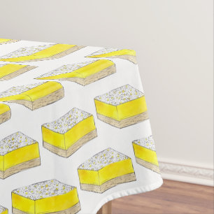 Lemon Bars Squares Bake Sale Cookie Swap Konditore Tischdecke
