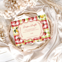 Lemon Berry Picnic Diapper Raffle