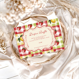 Lemon Berry Picnic Diapper Raffle Begleitkarte