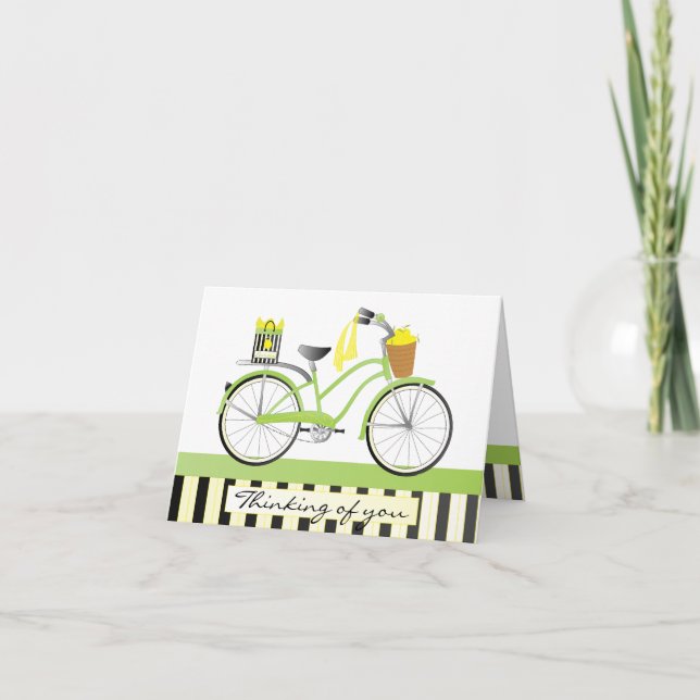 Lemon Bicycle Karte (Vorderseite)