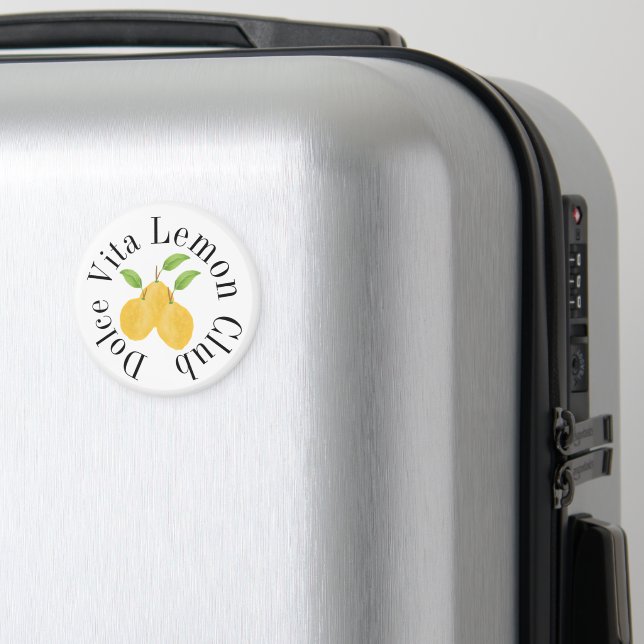 Lemon Bloom Kollektion Magnet (In Situ (Gepäck))