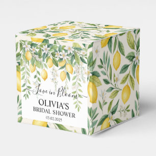 Lemon Blossom Brautparty Geschenkschachtel