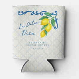 Lemon Blue La Dolce Vita Inspiriert Bridal Dosenkühler