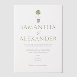 Lemon Blue Mediteranean Garden Green Wedding