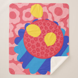 Lemon Blume Plate Sherpadecke