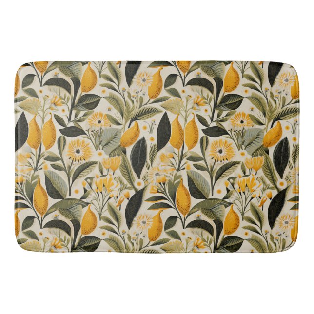 Lemon Botanical Grove Badematte (Vorderseite)