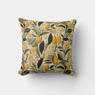 Lemon Botanical Grove Kissen