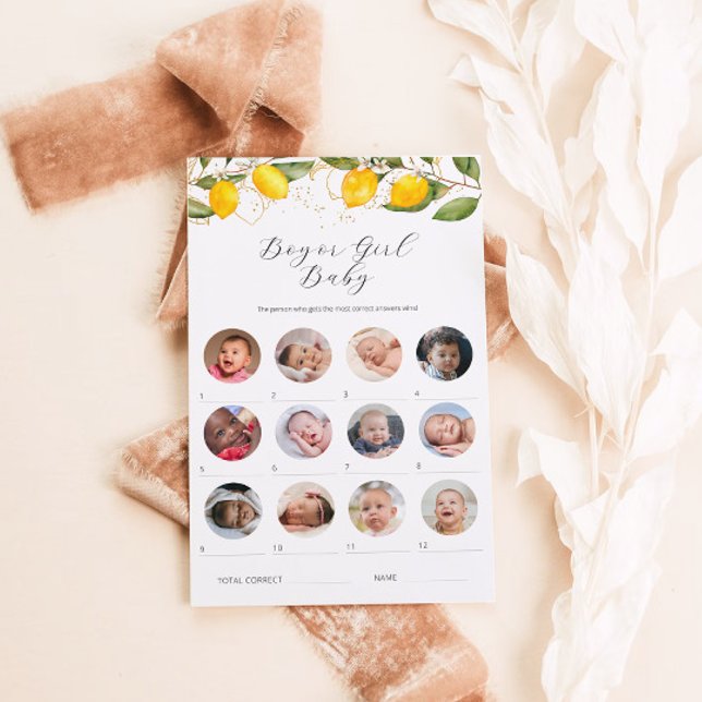 Lemon Boy or Girl Baby Showspiel (Von Creator hochgeladen)