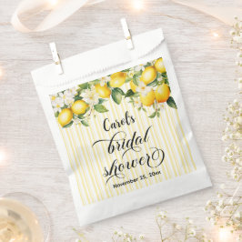 Lemon Branch Mediterranean Summer Brautparty Geschenktütchen