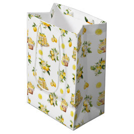 Lemon Branch Mediterranean Summer Mittlere Geschenktüte