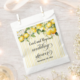 Lemon Branch Mediterranean Summer Polterabend Geschenktütchen