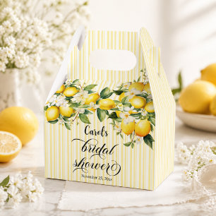 Lemon Branch Mittelmeer-Sommer-Brautparty Geschenkschachtel