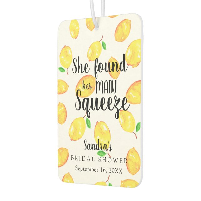 Lemon Brautparty sie fand ihren Hauptpresse Autolufterfrischer (Links)