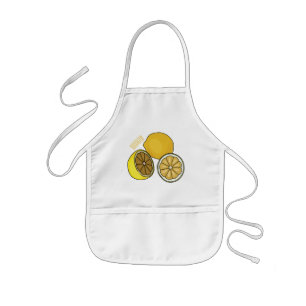 Lemon Cartoon Illustration Kinderschürze