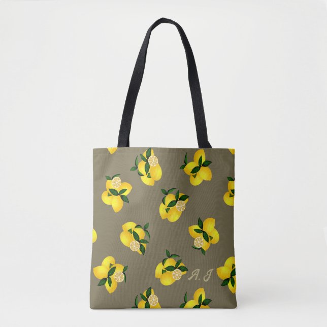Lemon Chic Olive Tasche (Vorderseite)