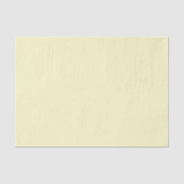 Lemon Chiffon Solid Color Seidenpapier