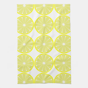 Lemon Citrus Retro Küchengeschenk Geschirrtuch