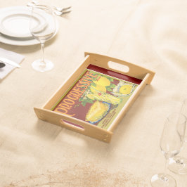 Lemon Company Brand Serviertablett