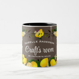 Lemon Craft Brown Zweifarbige Tasse