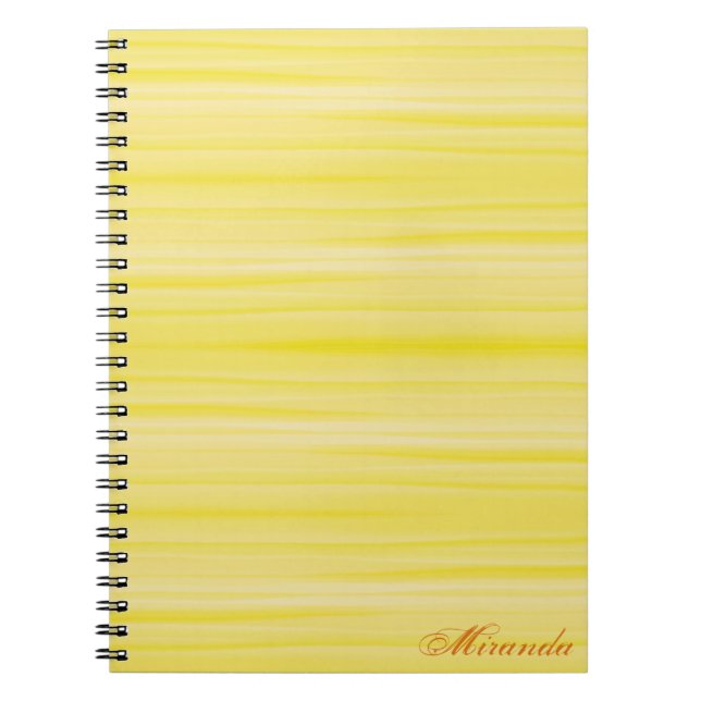 Lemon Crush Notizblock (Vorderseite)