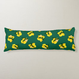 Lemon Dark Green Seitenschläferkissen