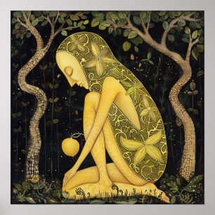 Lemon Decorative Malerei Art Print Poster