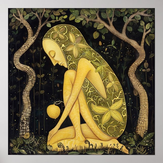 Lemon Decorative Malerei Art Print Poster (Vorne)