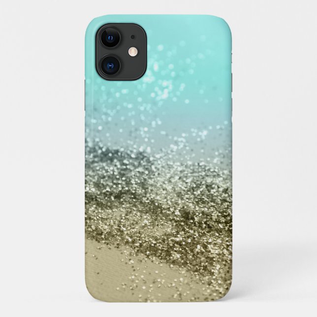 Lemon Drehung Beach Glitzer #3 Case-Mate iPhone Hülle (Rückseite)
