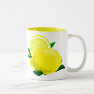 Lemon Drops Zweifarbige Tasse