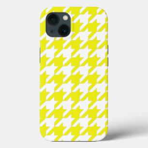 Lemon Elegant Hahnentrittmuster Case-Mate iPhone Hülle