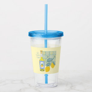 Lemon Farm Retro Acryltrinkbecher