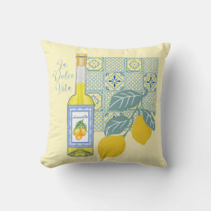 Lemon Farm Retro Kissen