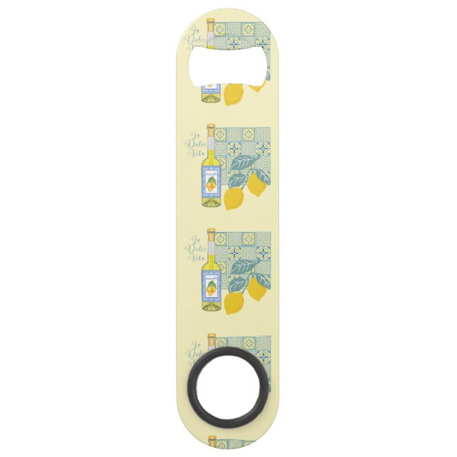 Lemon Farm Retro Speed Flaschenöffner (Vorderseite)