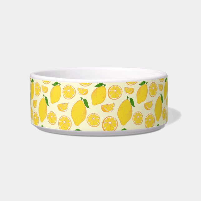 LEMON FRESH FRUIT PATTERN NAPF (Vorderseite)