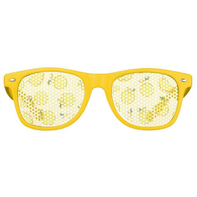 LEMON FRESH FRUIT PATTERN PARTYBRILLE (Vorderseite)