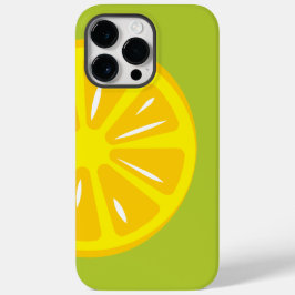 Lemon Fruit Simple Green Modern Illustration Case-Mate iPhone 14 Pro Max Hülle