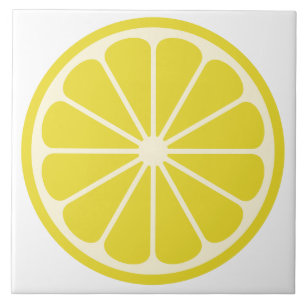 Lemon Fruit Slice Fliese