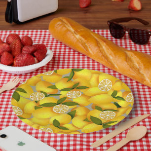 Lemon Full Pappteller