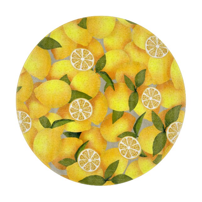 Lemon Full Schneidebrett (Vorderseite)